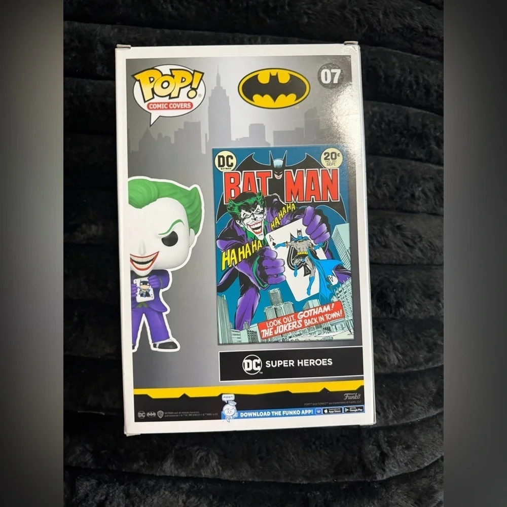 Funko Pop! Comic Covers #07 The Joker vinyl figure 2022 Winter Convention NEW